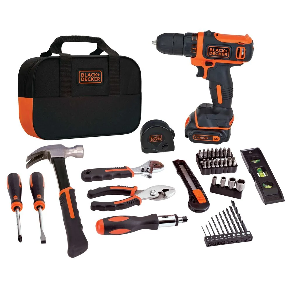BLACK+DECKER Drill and Project Kit